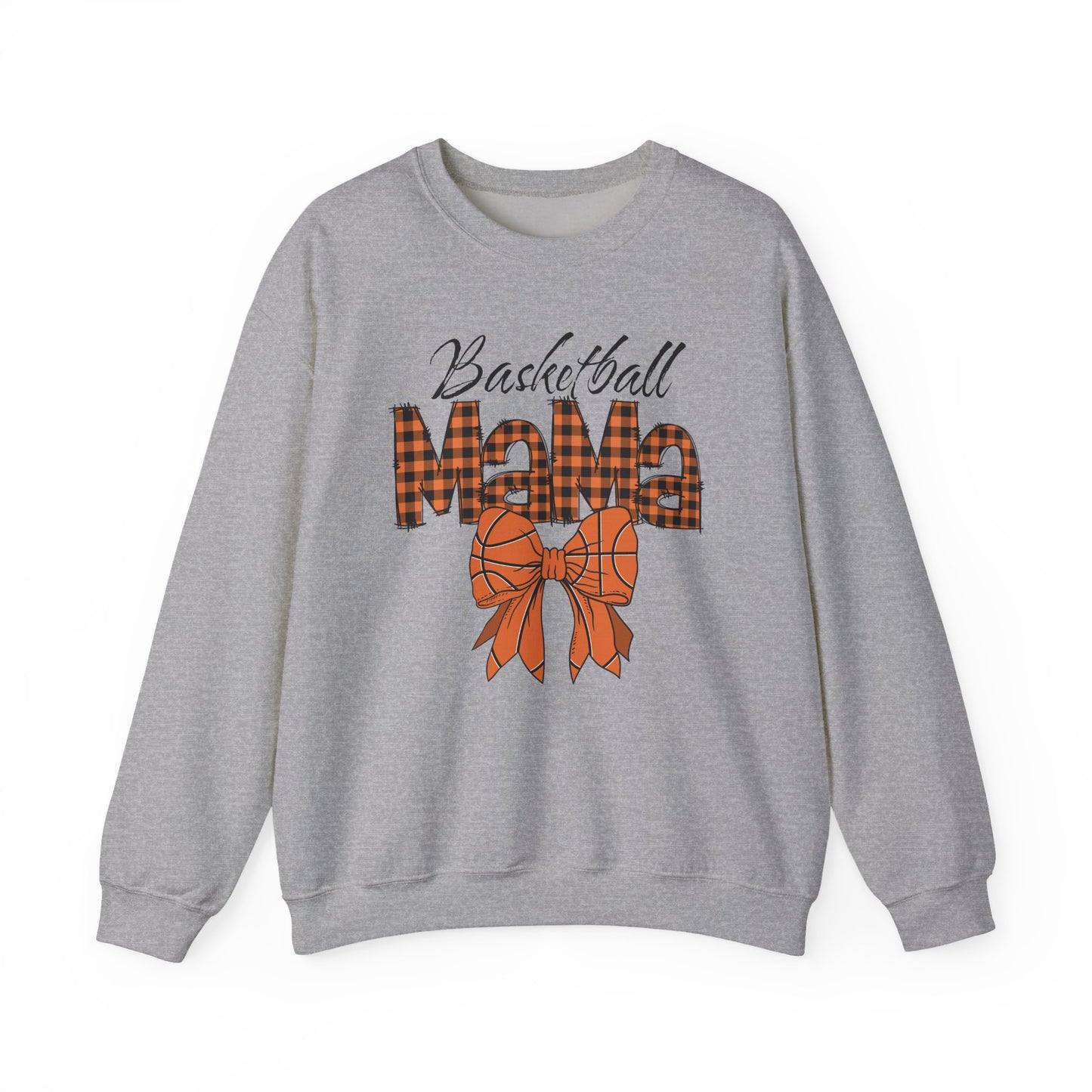 Basketball Mama Sweatshirt, Plaid Sports Mom Hoodie, Gift for Mom, Game Day Shirt, Gift for Her, Basketball Mom Sweater, Mom Life