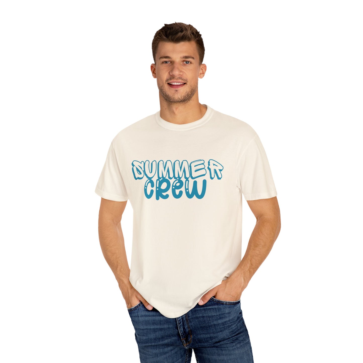 Aqua Comfort Colors Summer Crew Shirt