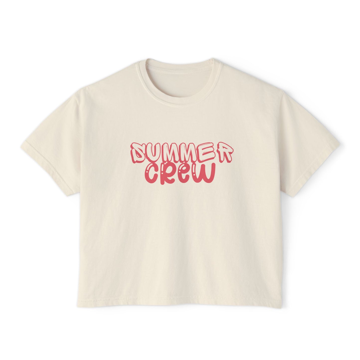 Watermelon Summer Crew Boxy Tee
