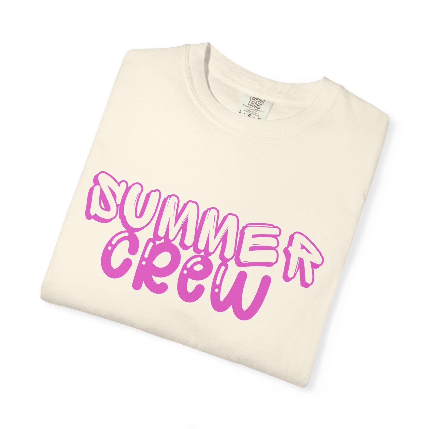 Pink Summer Crew Comfort Colors T-shirt