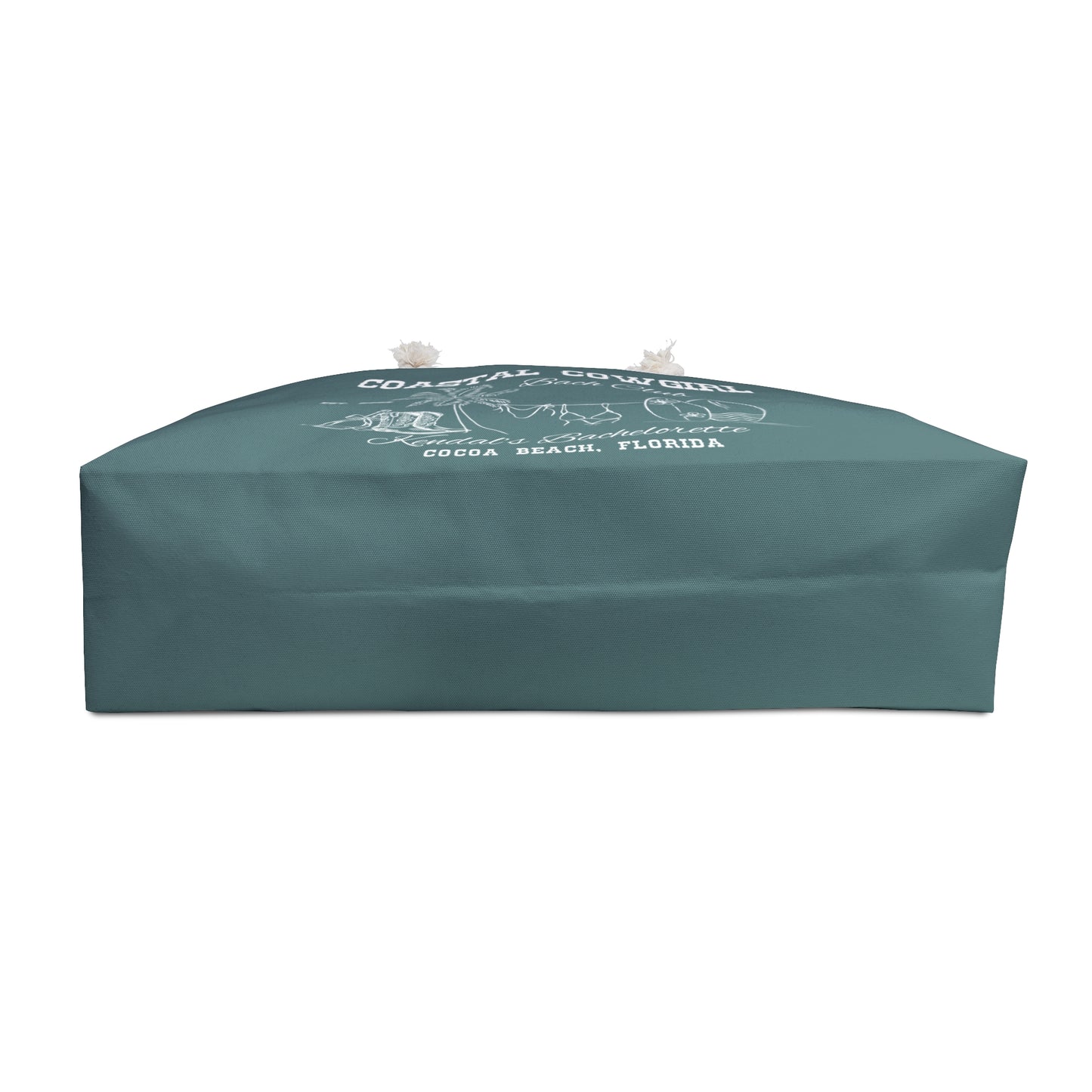 Light green Coastal Cowgirl Bachelorette Weekender Bag