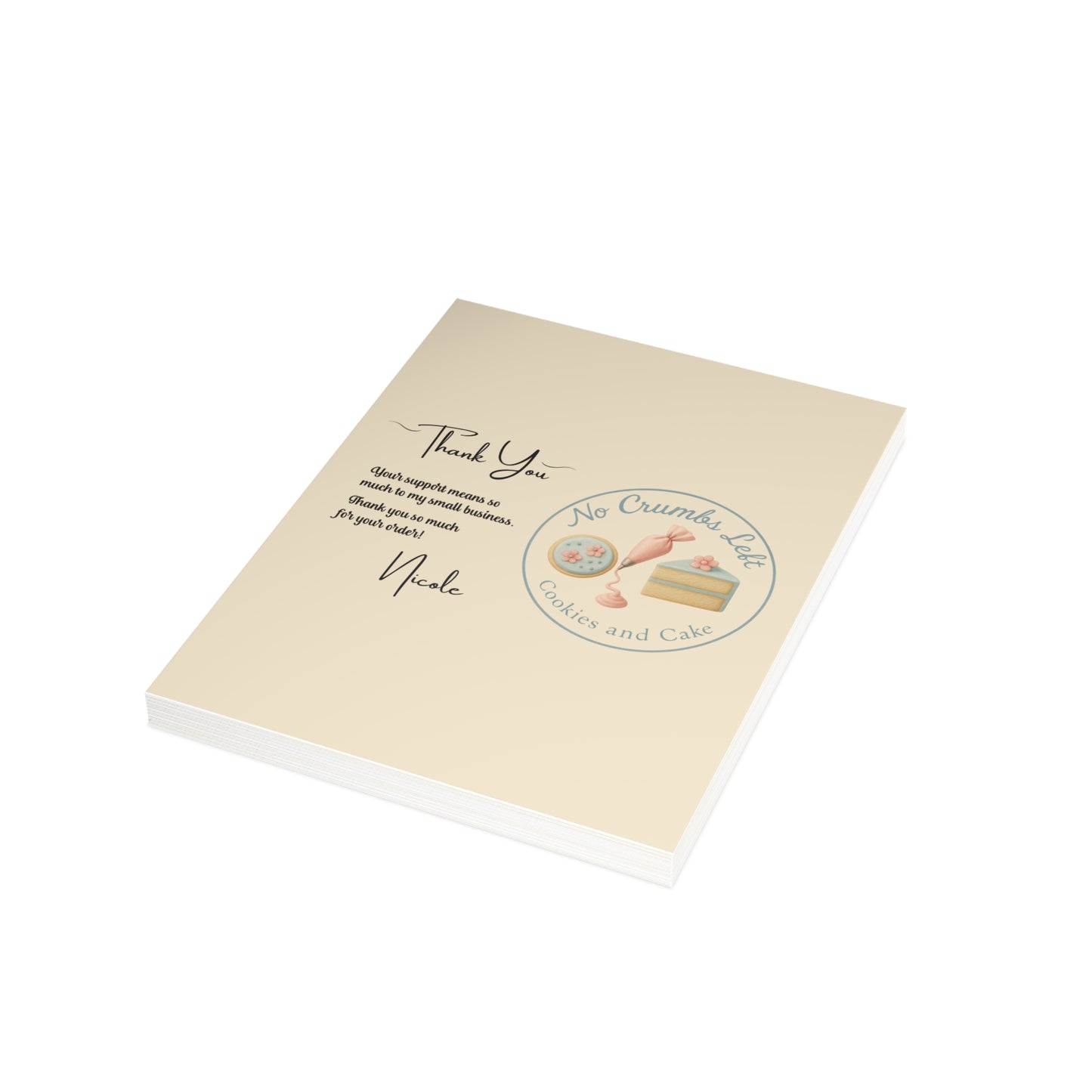 Nicole Thank you Cards