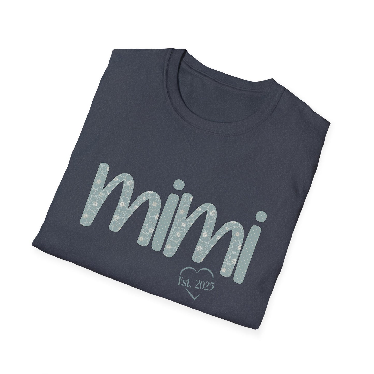 Custom Mimi Shirt, Custom Mimi Est Floral Tee, Birthday Gift for Mimi, Gift For Mom, Gifts for Women, Gift from Grandkids