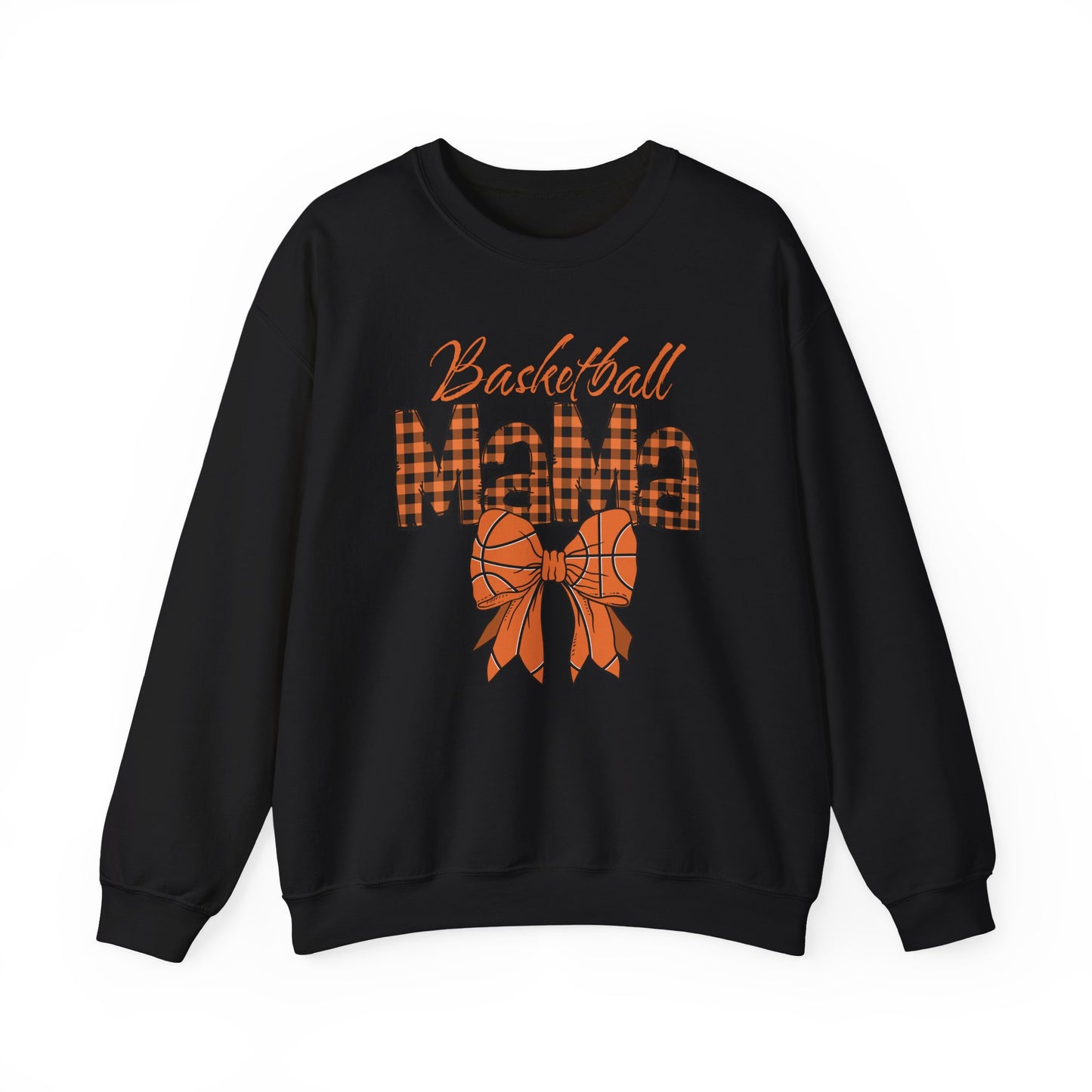 Basketball Mama Sweatshirt, Plaid Sports Mom Hoodie, Gift for Mom, Game Day Shirt, Gift for Her, Basketball Mom Sweater, Mom Life