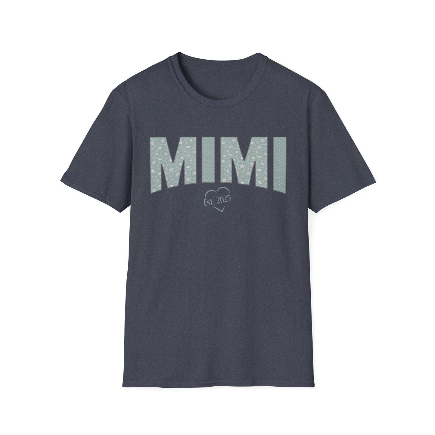 Custom Mimi Shirt, Custom Mimi Est Floral Tee, Birthday Gift for Mimi, Gift For Mom, Gifts for Women, Gift from Grandkids
