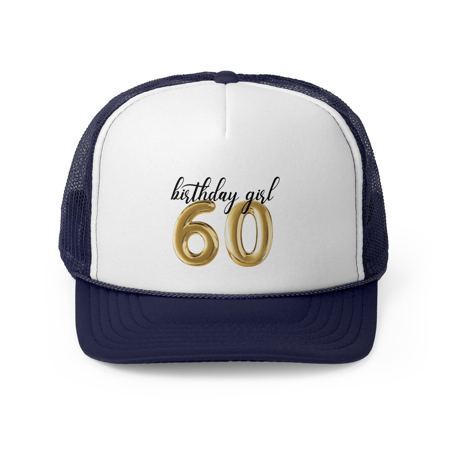 Jodi personalized birthday 60 trucker hat