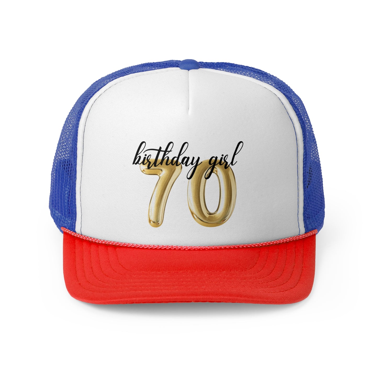 70th Birthday Girl Trucker Hat, 70th Birthday Crew Trucker Hats, Vintage 1955 Birthday Trucker Hat