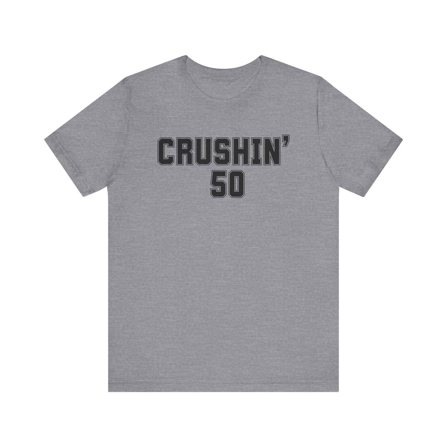 50th Birthday Shirt, Crushin' 50 tshirt, 50th birthday for Him, Gift for Him 50th Birthday gift for 50 year old