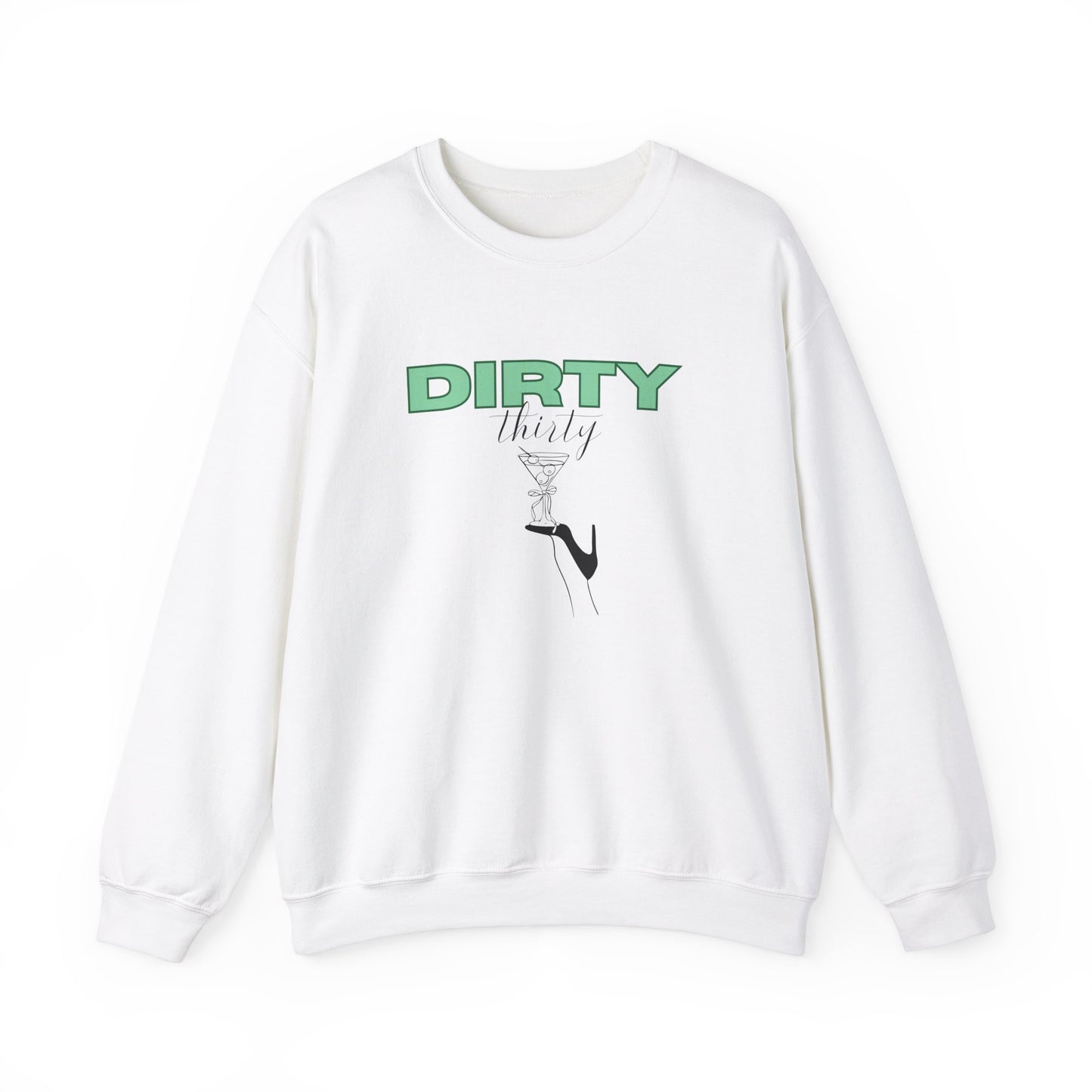 Dirty Thirty Martini 30th Birthday Shirt Gift for 30th Birthday Milestone 1995 Birthday Lime Cream 2025 Color of the Year Gift for Her