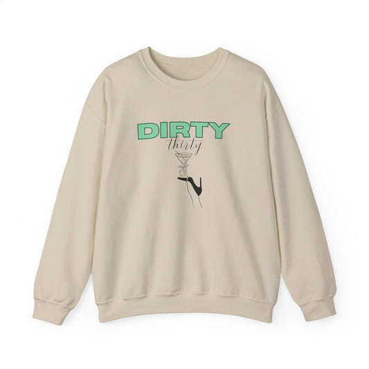 Dirty Thirty Martini 30th Birthday Shirt Gift for 30th Birthday Milestone 1995 Birthday Lime Cream 2025 Color of the Year Gift for Her
