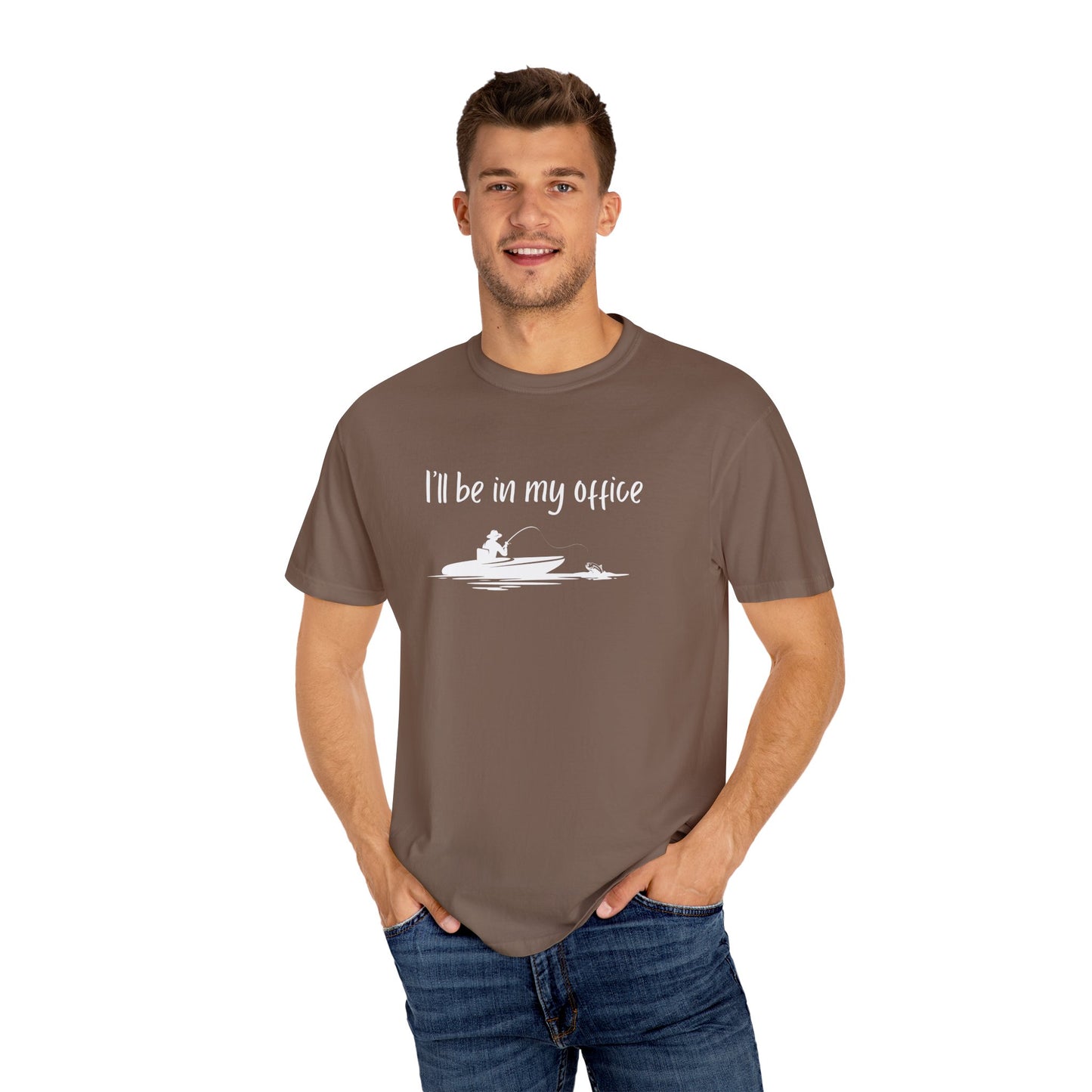 I'll Be In My Office Fishing Shirt, Gift for Him, Dad Birthday Gift, Fishing Retirement Shirt, Funny Retirement Gift for Co-Worker Father's Day Gift