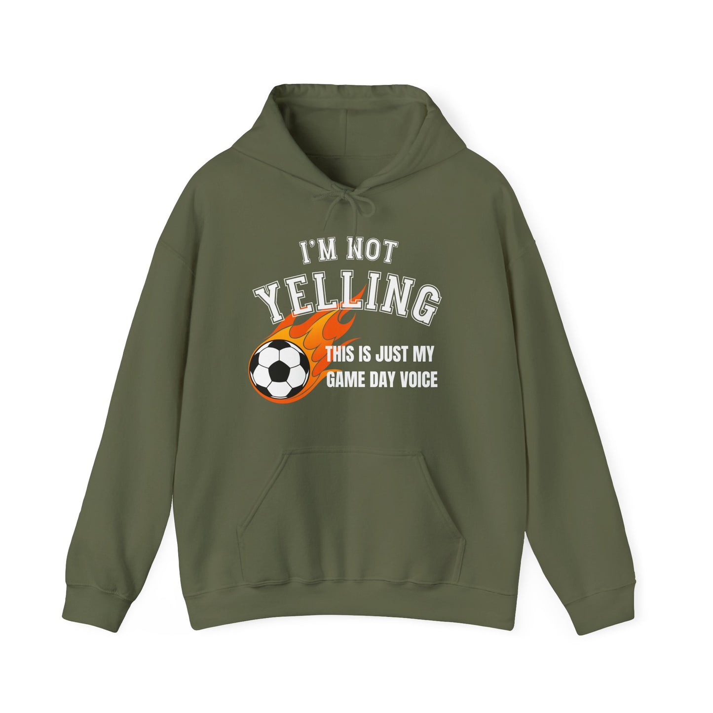 Soccer Game Day Voice Hoodie, Proud Soccer Mom Sweatshirt, Soccer Fan, Game Day Vibes Tee, Cute Mom Shirt, Gift for Mom