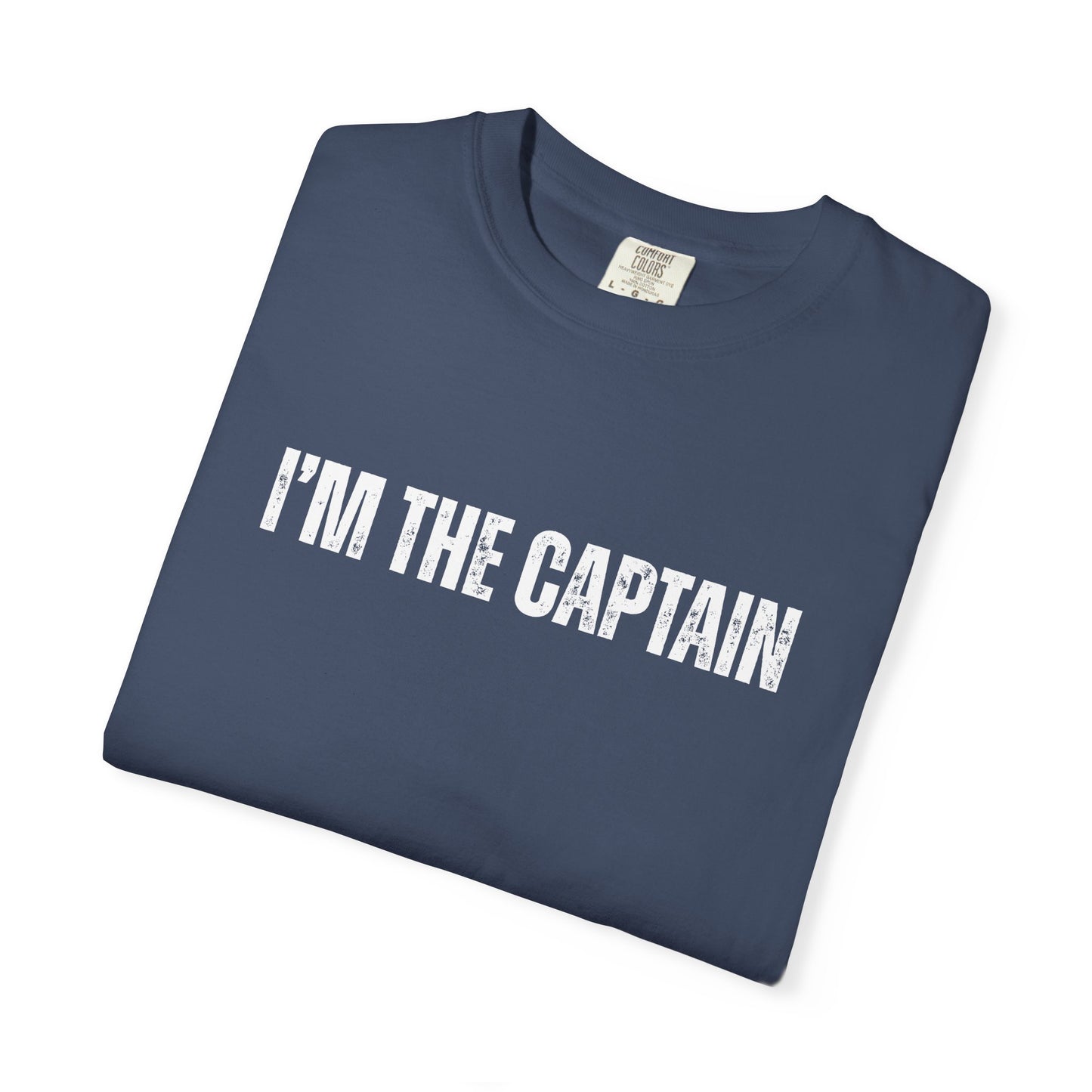 I'm the Captain Anchor Shirt, Gift for Him, Boating Captain Dad Shirt, Mens Fishing Shirt Birthday Gift for Dad, Gift for Husband