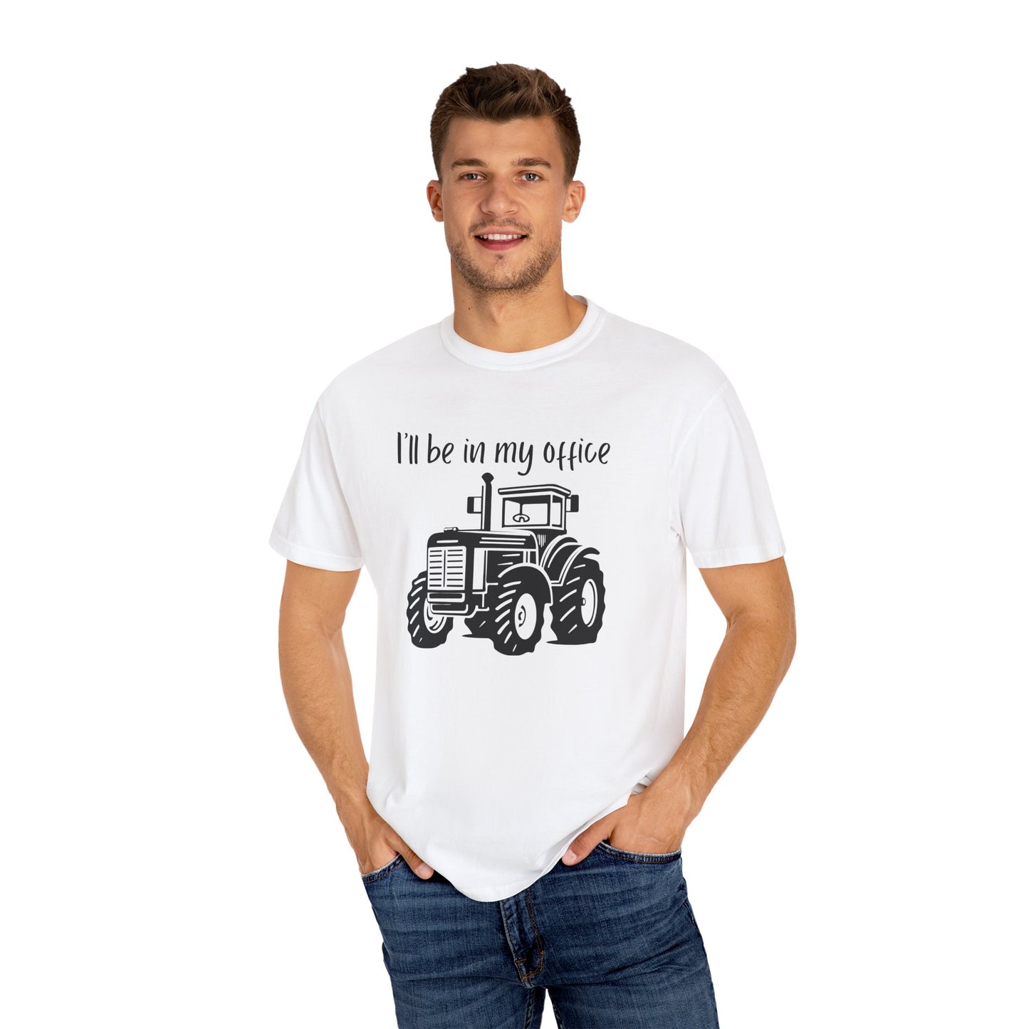 I'll Be In My Office Tractor Shirt, Gift for Him, Dad Birthday Gift, Farming Shirt Funny Gift for Farmer, Father's Day Gift
