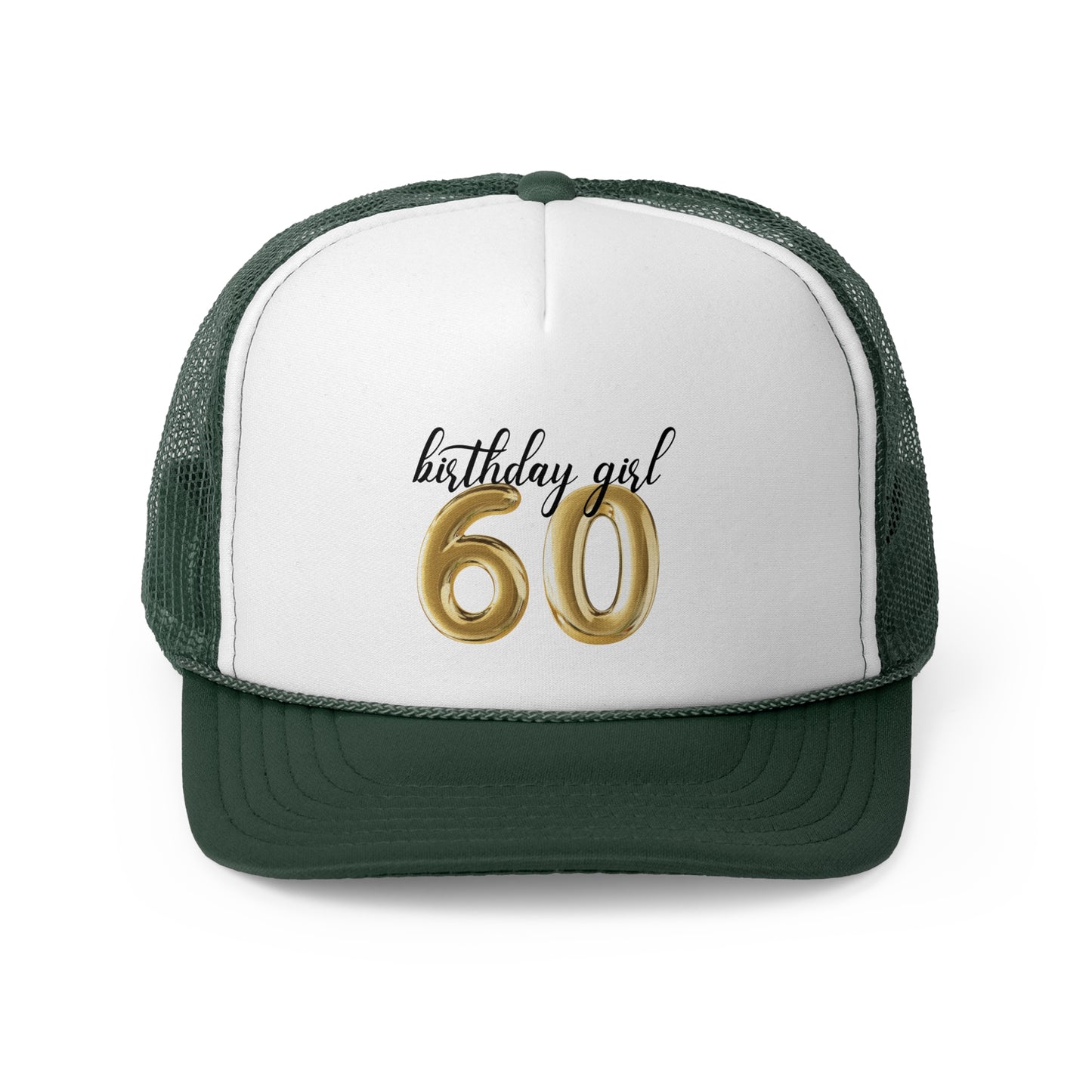 Jodi personalized birthday 60 trucker hat