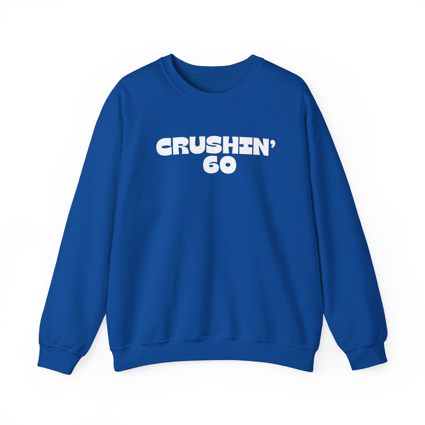 60th Birthday Sweatshirt, Crushin' 60 Sweatshirt, 60th birthday shirt, 60th Birthday gift for mom, Birthday gift for Grandma, 1965 birthday Shirt