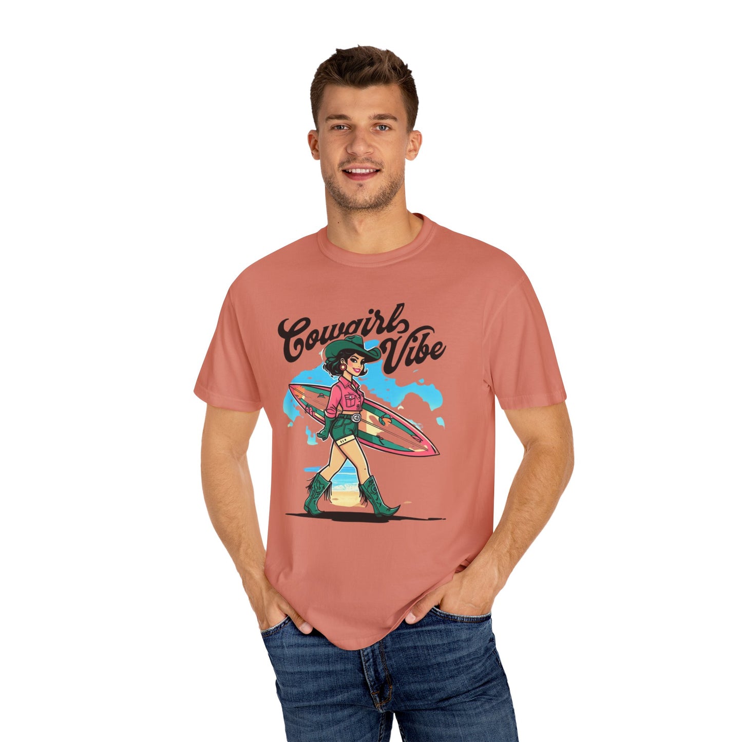 Coastal Cowgirl Shirt, Coastal Vibes Shirt, Cowgirl Vibes Surf Shirt, Summer Festival Tee Country Girl Summer Vibes Tee, Girls Trip Gift for Her