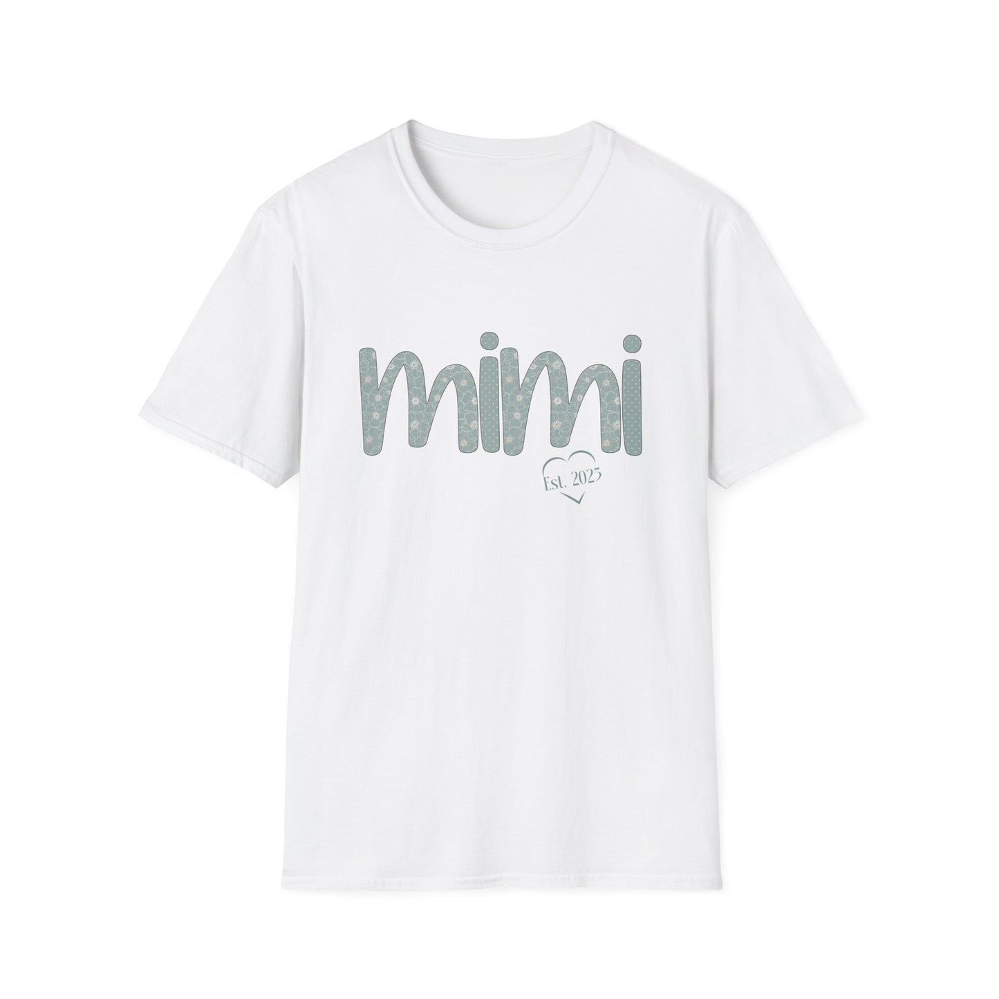 Custom Mimi Shirt, Custom Mimi Est Floral Tee, Birthday Gift for Mimi, Gift For Mom, Gifts for Women, Gift from Grandkids