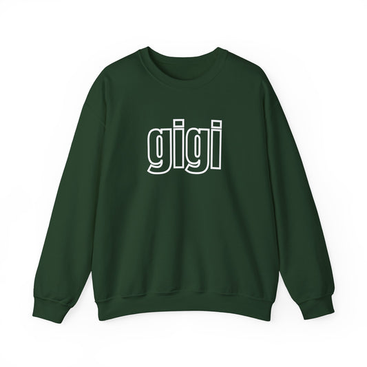 Gigi Sweatshirt, Gig Shirt, Grandma Customized Sweatshirt, Gift for Gigi, Gift for Mom, Gift for Mother's Day