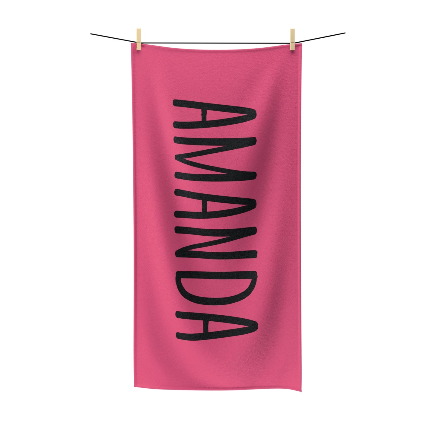 Watermelon Personalized Beach Towel, Custom Name Towel Girls Trip and Vacation Towels Bridesmaids Bachelorette Gift Idea