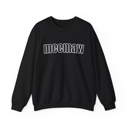 Meemaw Sweatshirt, Meemaw Shirt, Custom Grandma Sweatshirt,  Gift for Meemaw, Gift for Mom, Gift for Mother's Day
