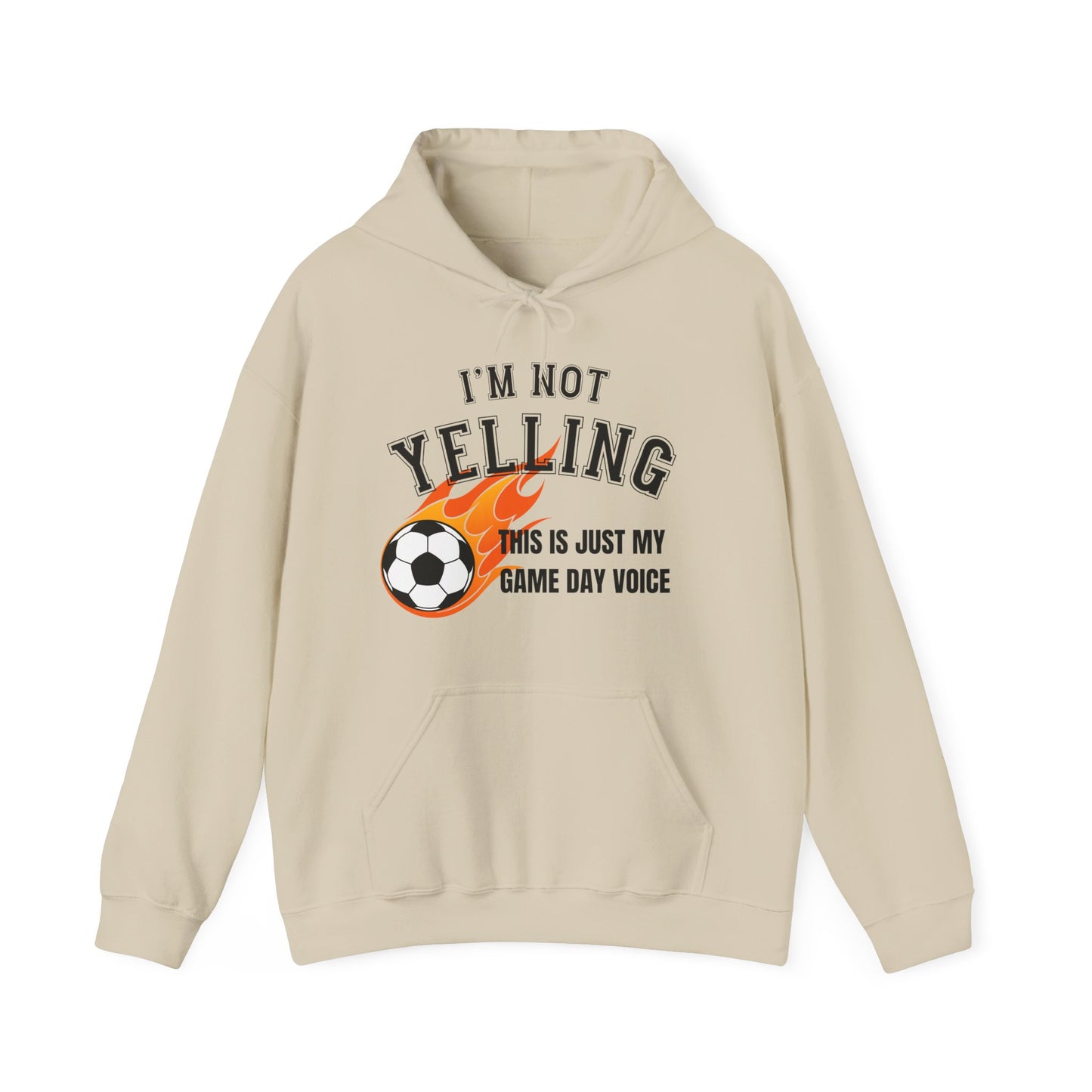Soccer Game Day Voice Hoodie, Proud Soccer Mom Sweatshirt, Soccer Fan, Game Day Vibes Tee, Cute Mom Shirt, Gift for Mom