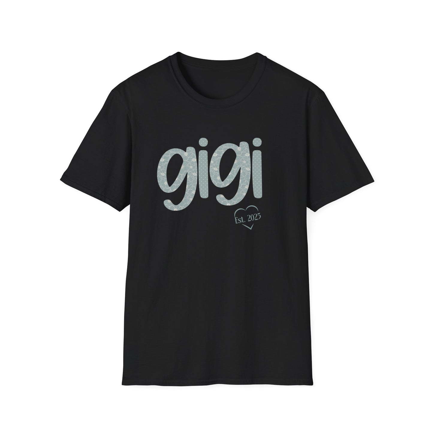 Custom Gigi Est Shirt, Gigi Floral Tee, Birthday Gift for Gigi,  Gift For Mom, Gender Reveal Shirt, Gift from Grandkids, New Gigi Gift