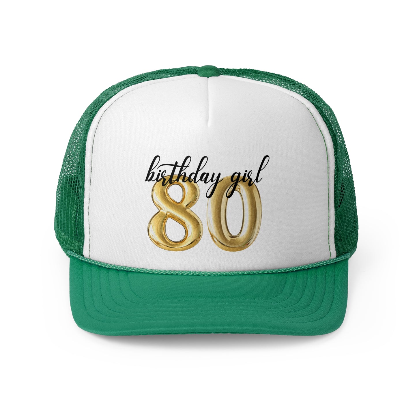 80th Birthday Girl Trucker Hat, 80th Birthday Crew Trucker Hats, Vintage 1945 Birthday Gift for Mom, Gift for Her