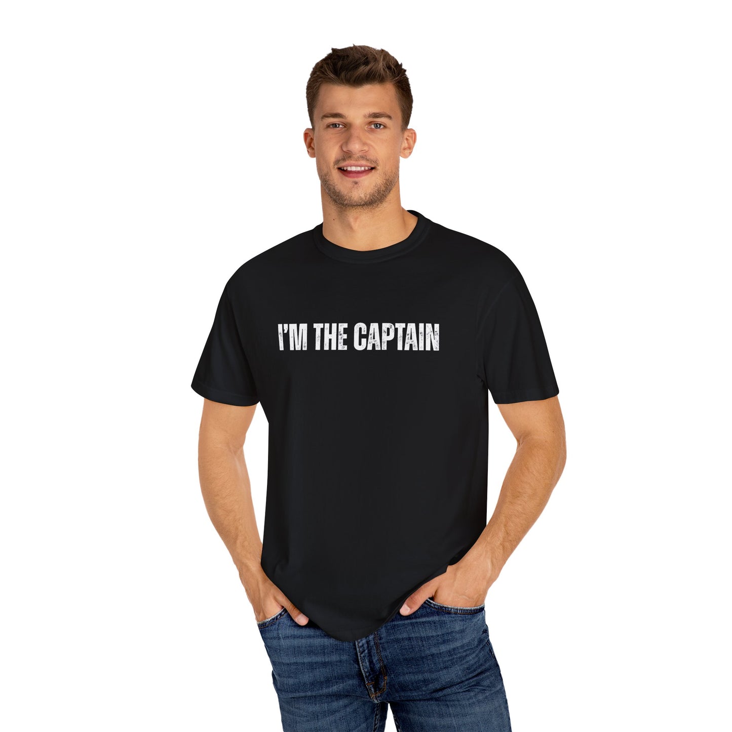 I'm the Captain Anchor Shirt, Gift for Him, Boating Captain Dad Shirt, Mens Fishing Shirt Birthday Gift for Dad, Gift for Husband