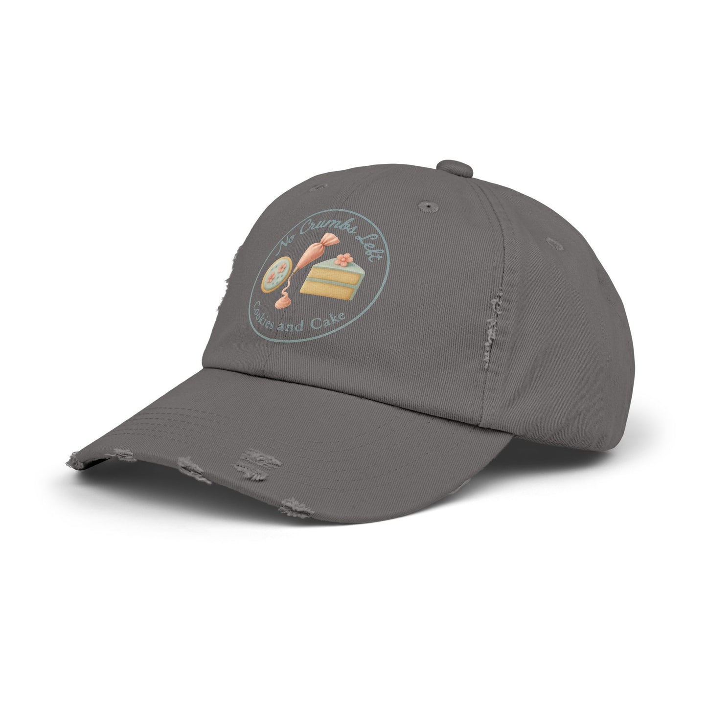 No Crumbs Left Distressed Hat