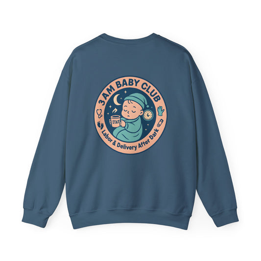 Personalized Labor and Delivery Nurse Sweatshirt, Custom Nurse Night Shift Shirt, RN Name Sweatshirt, Nurse Graduation Gift