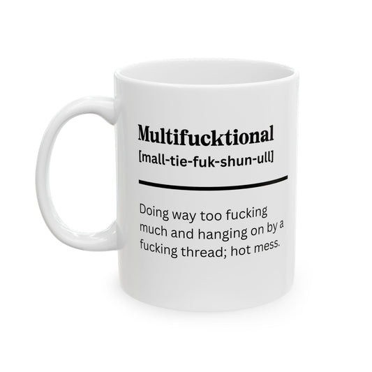 White Multifucktional Mug