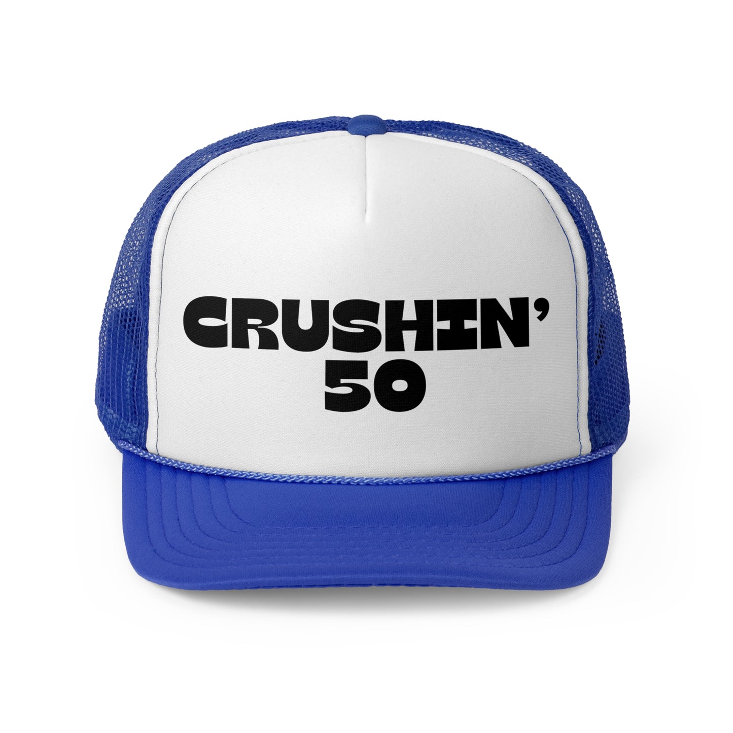 50th Birthday Trucker Hat, Crushing 50 Gift for Mom, 1975 Birthday Party Trucker Hat Best Friend Gift