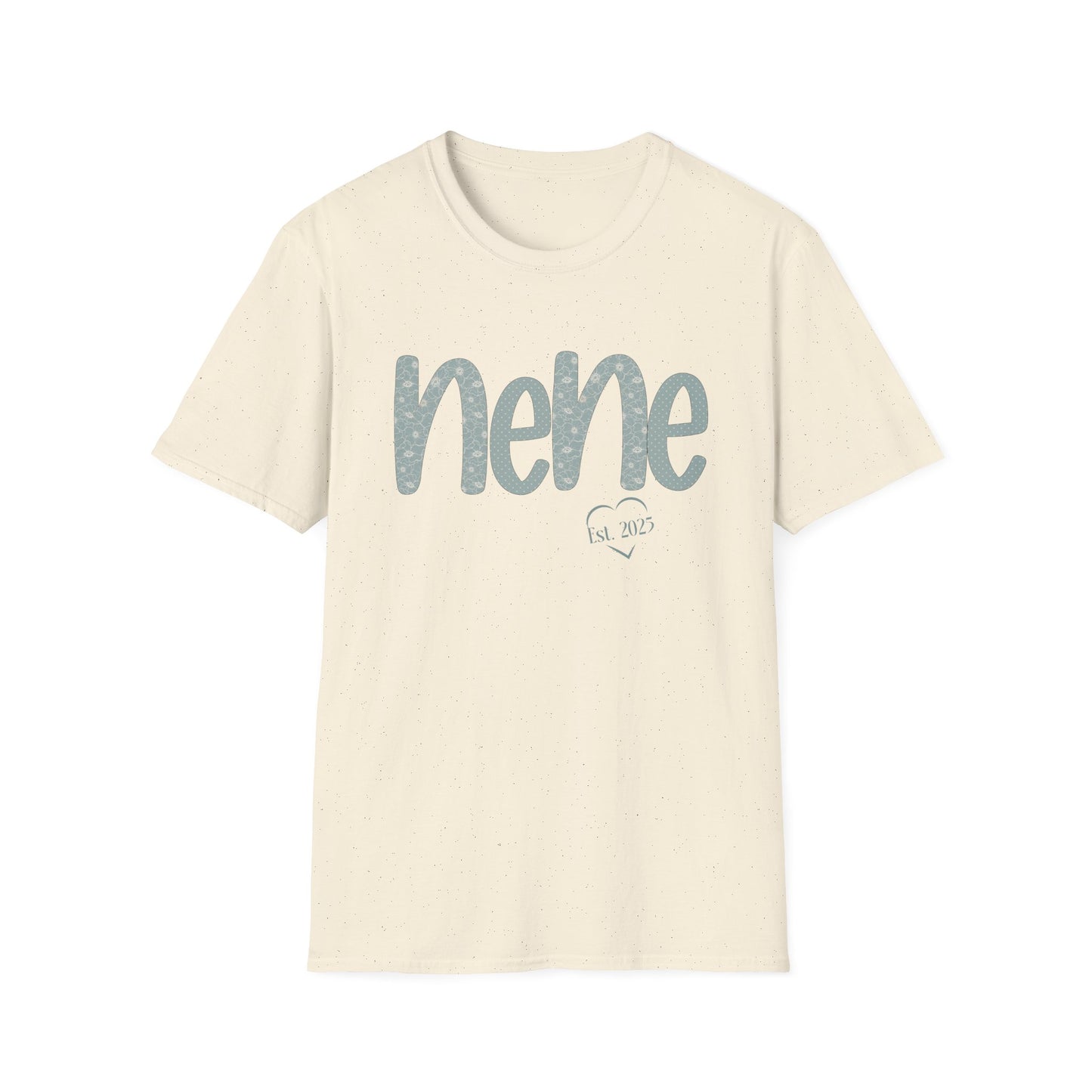 Custom Nene Est Shirt, Nene Floral Tee, Birthday Gift for Nene,  Gift For Mom, Gender Reveal Shirt, Gift from Grandkids, New Nene Gift