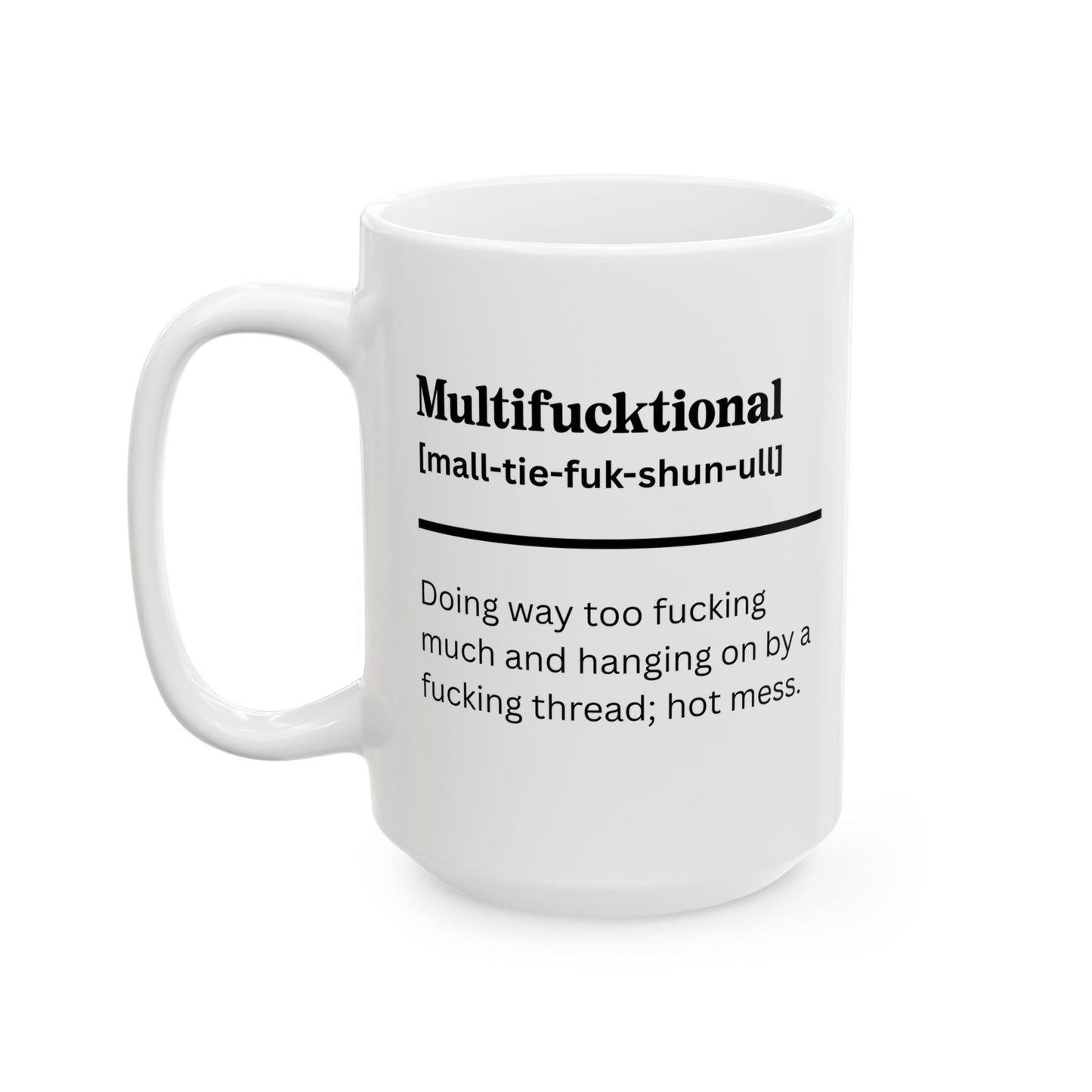 White Multifucktional Mug