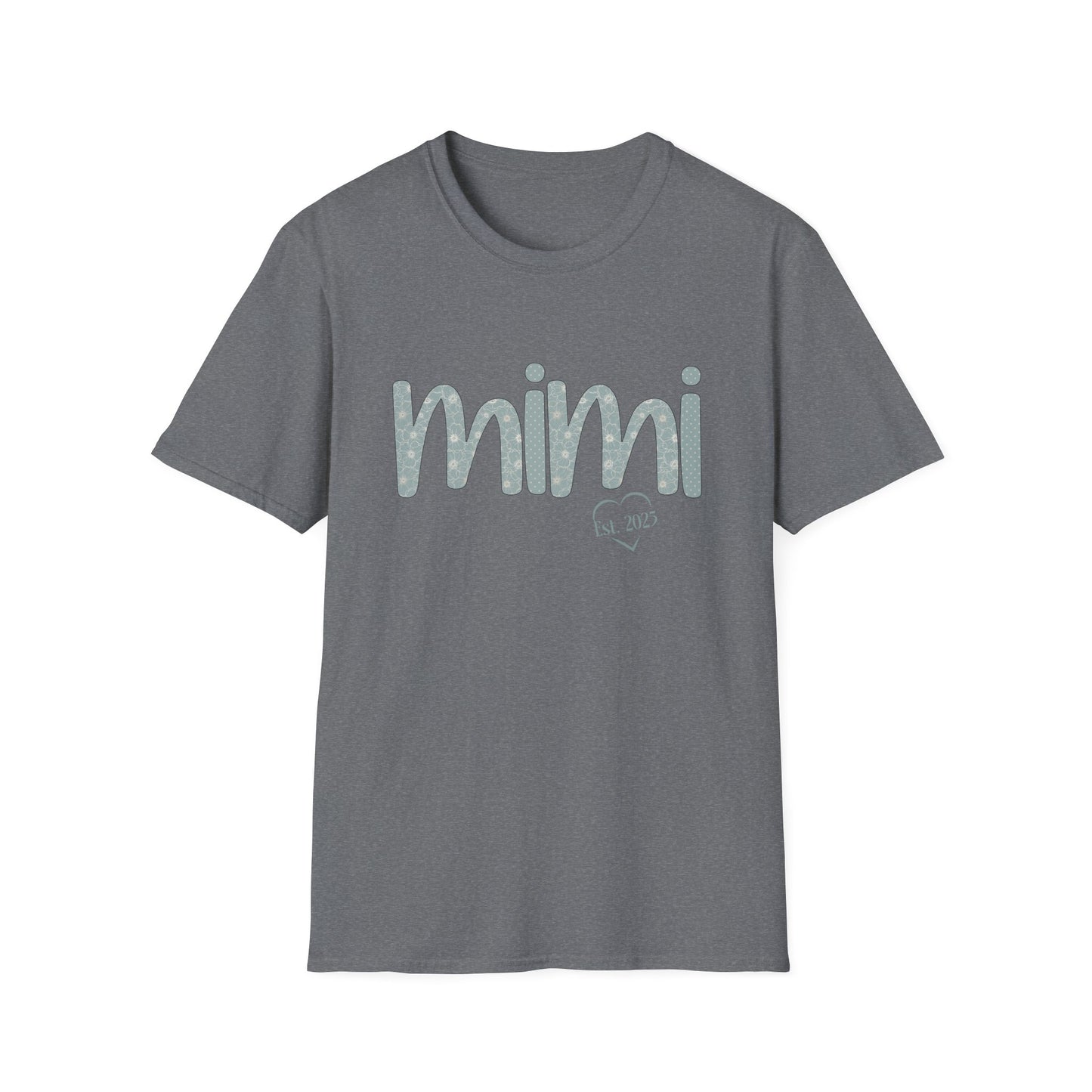 Custom Mimi Shirt, Custom Mimi Est Floral Tee, Birthday Gift for Mimi, Gift For Mom, Gifts for Women, Gift from Grandkids