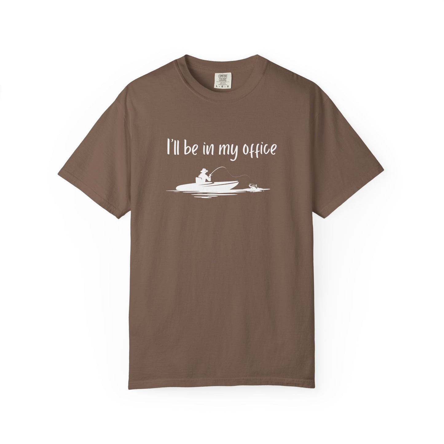 I'll Be In My Office Fishing Shirt, Gift for Him, Dad Birthday Gift, Fishing Retirement Shirt, Funny Retirement Gift for Co-Worker Father's Day Gift