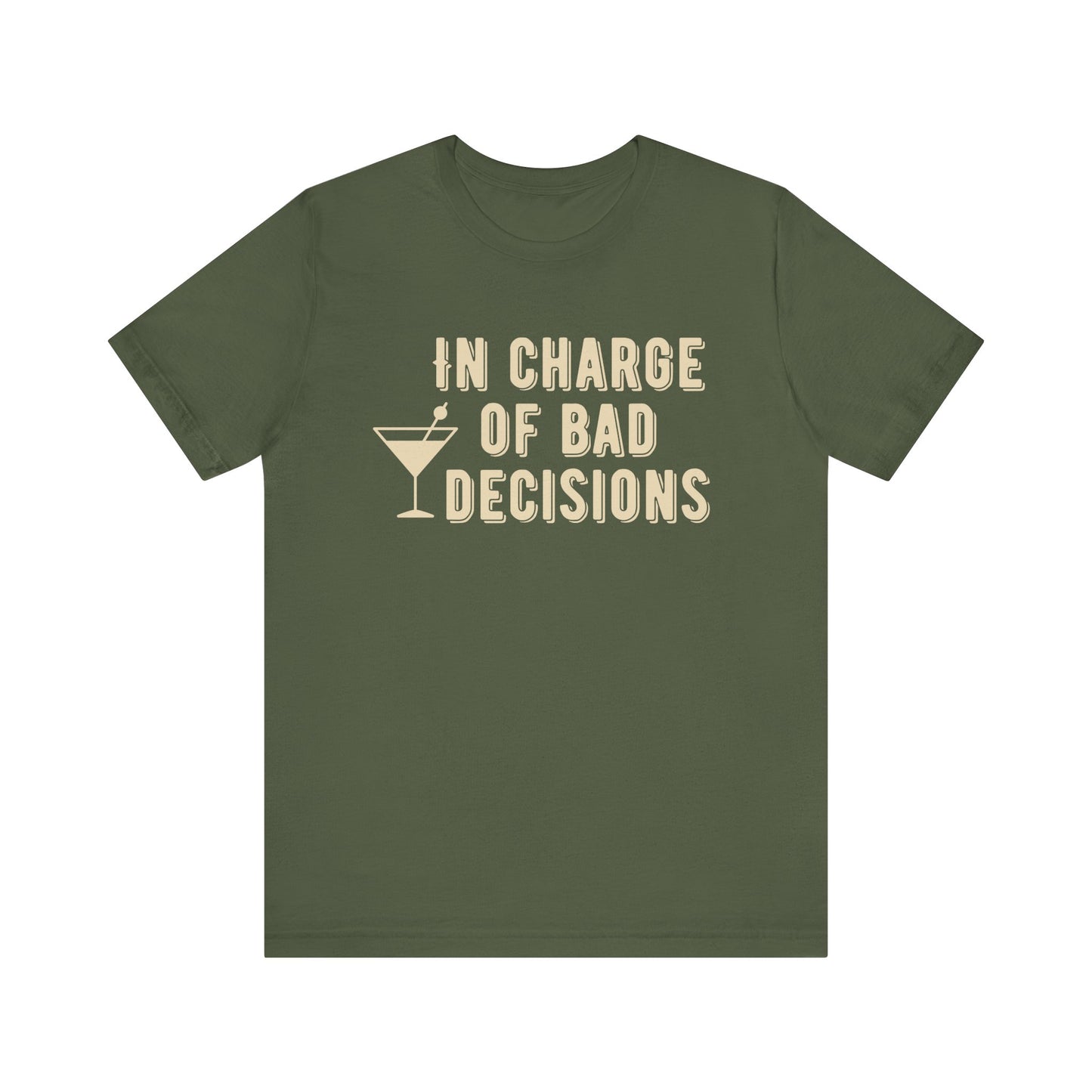 In Charge of Bad Decisions Birthday Party Group Shirts, Birthday Crew Shirts, Funny Birthday shirts, Girls Trip Shirts for Birthday