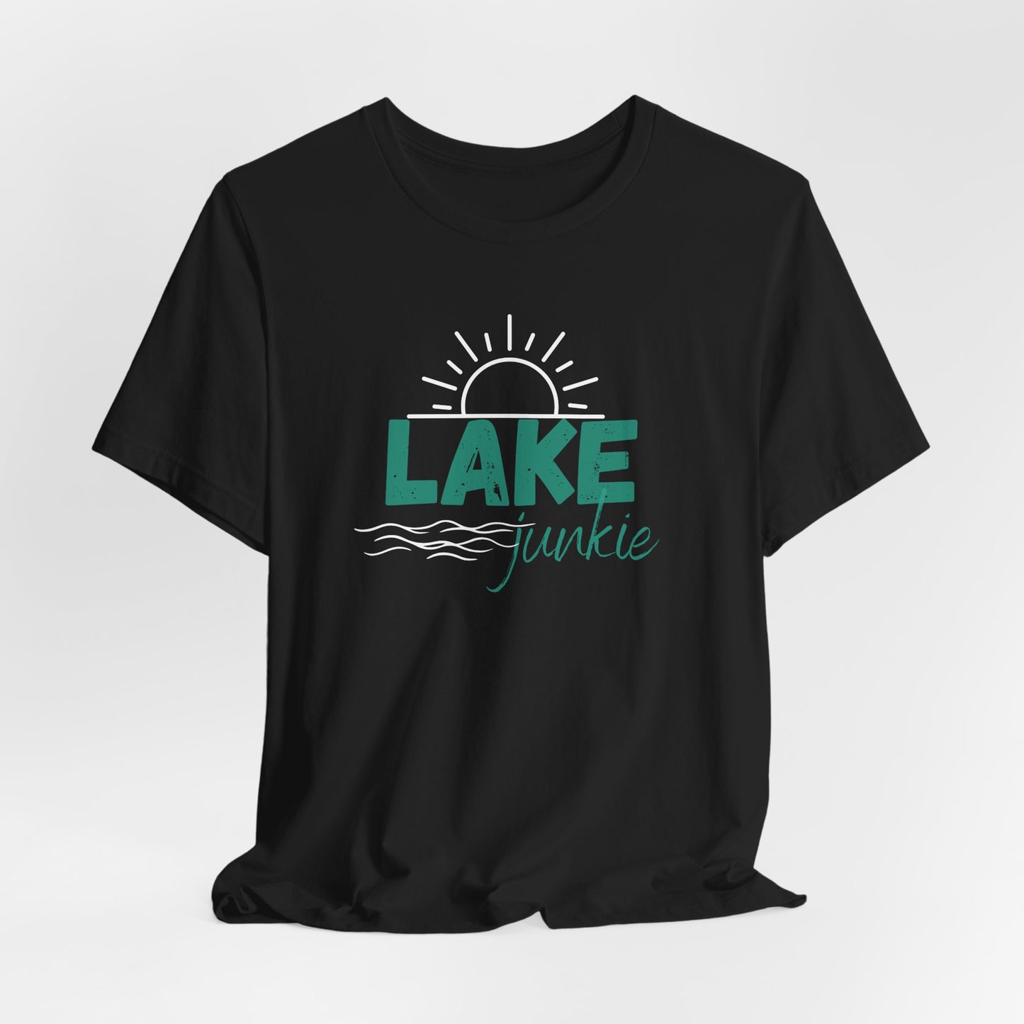 Lake Junkie Shirt Summer Boating tshirt Lime Cream Love Lake Life Shirt, Lake Vibes Shirt, Lake Weekend Gift for Lake Lover Lake Party Shirt