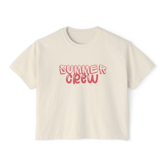 Watermelon Summer Crew Boxy Tee