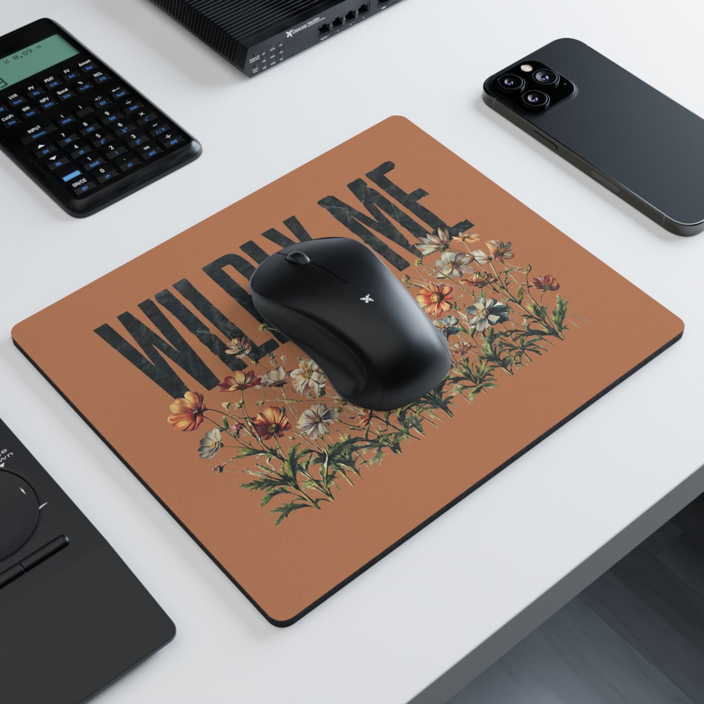 Terracotta Wildly Me Wildflower Mouse Pad