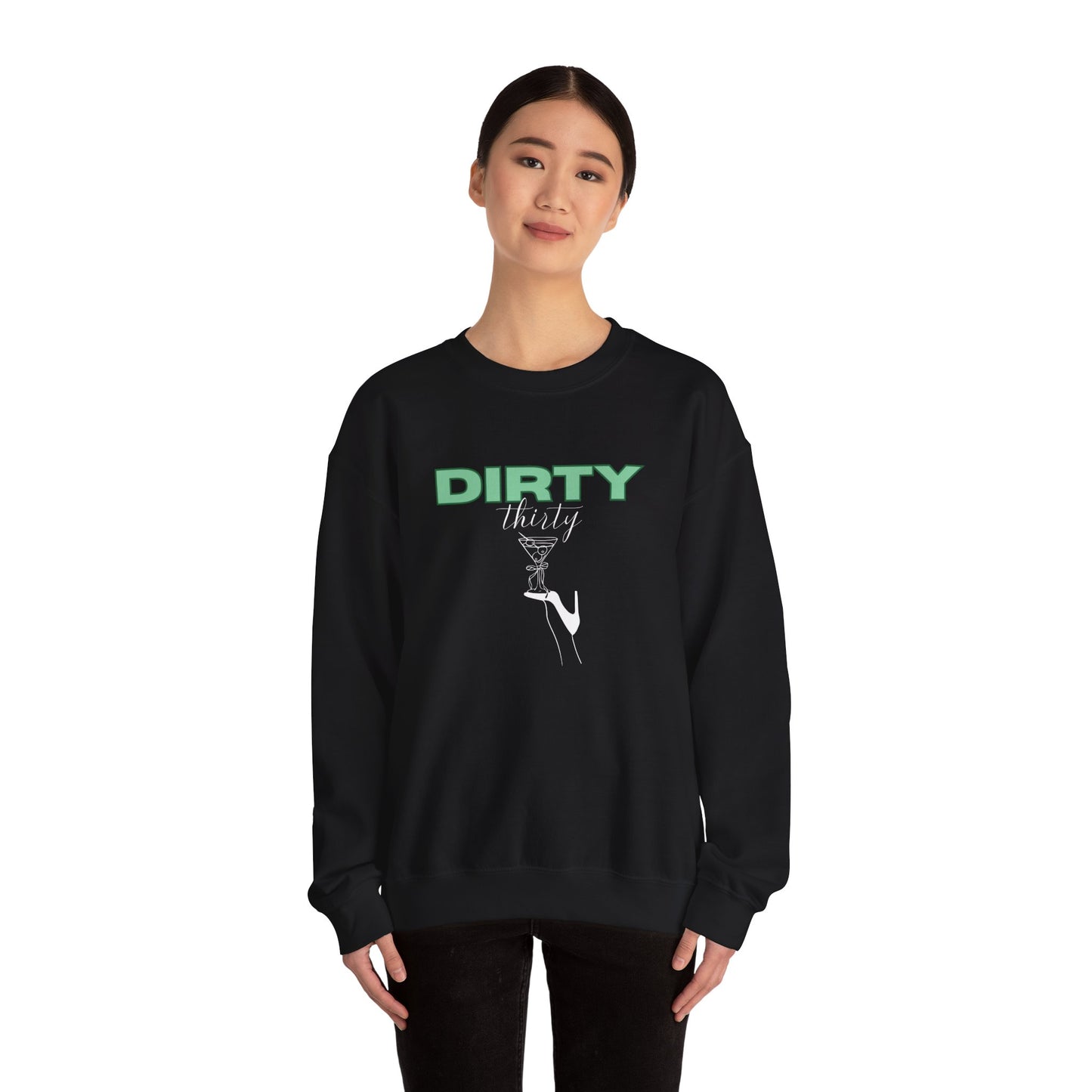 Dirty Thirty Martini 30th Birthday Shirt Gift for 30th Birthday Milestone 1995 Birthday Lime Cream 2025 Color of the Year Gift for Her