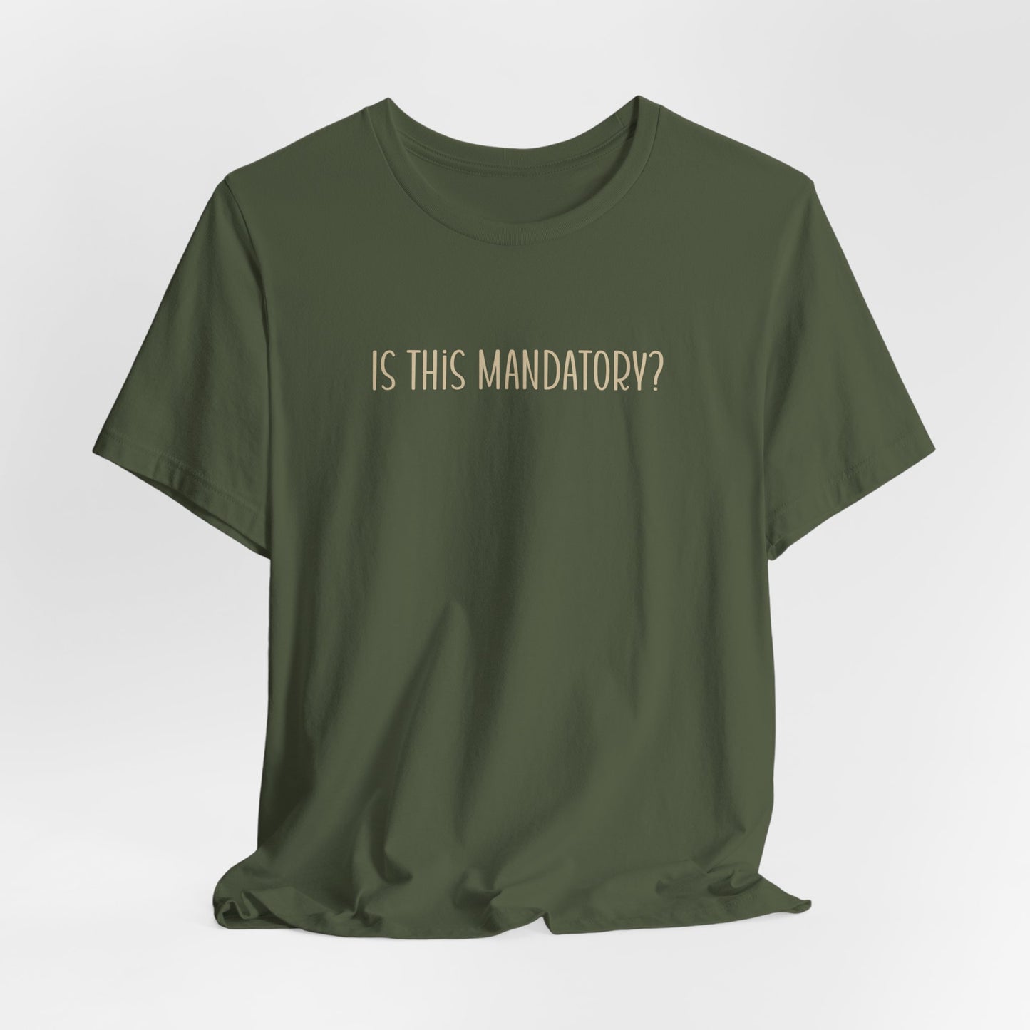 Is This Mandatory Shirt, Sarcastic Shirt, Funny Introvert Shirt, Adult Humor Shirt, Funny Family Shirt, Family Gathering Tee