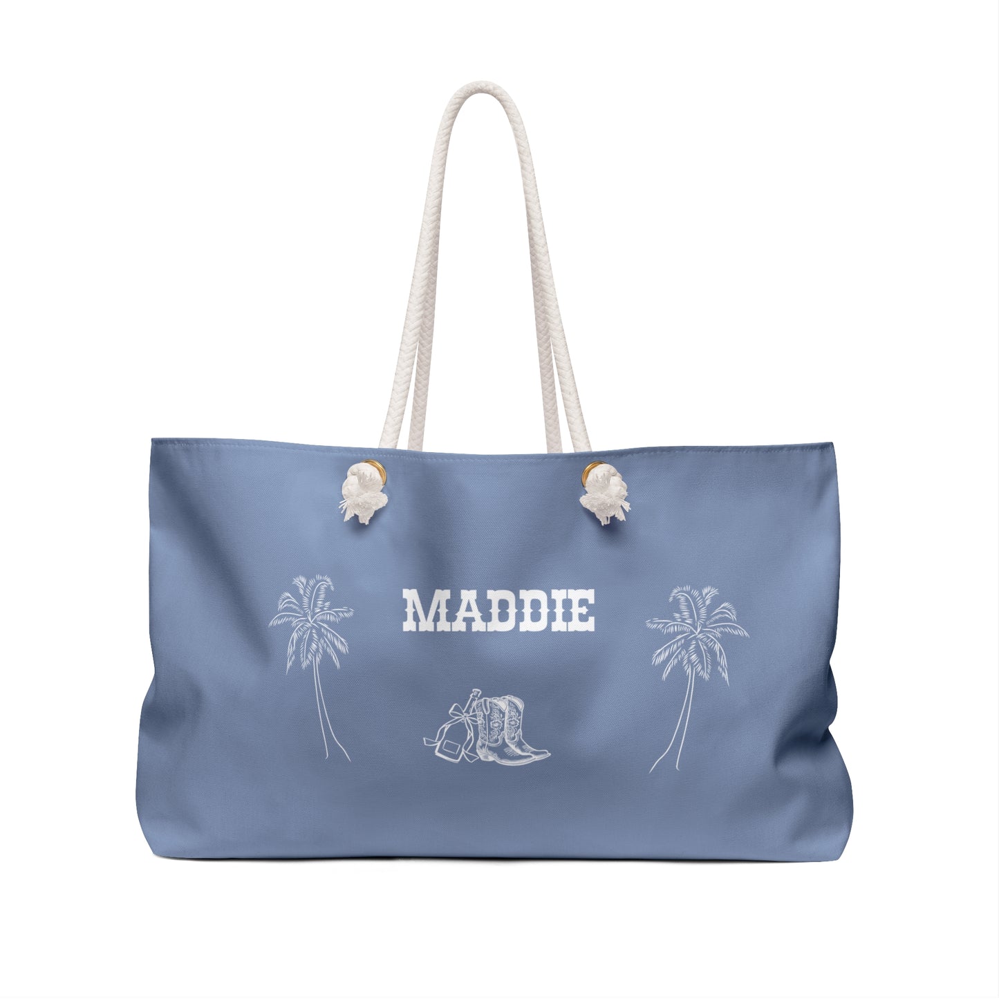 Copy of Blue jean Coastal Cowgirl Bachelorette Weekender Bag