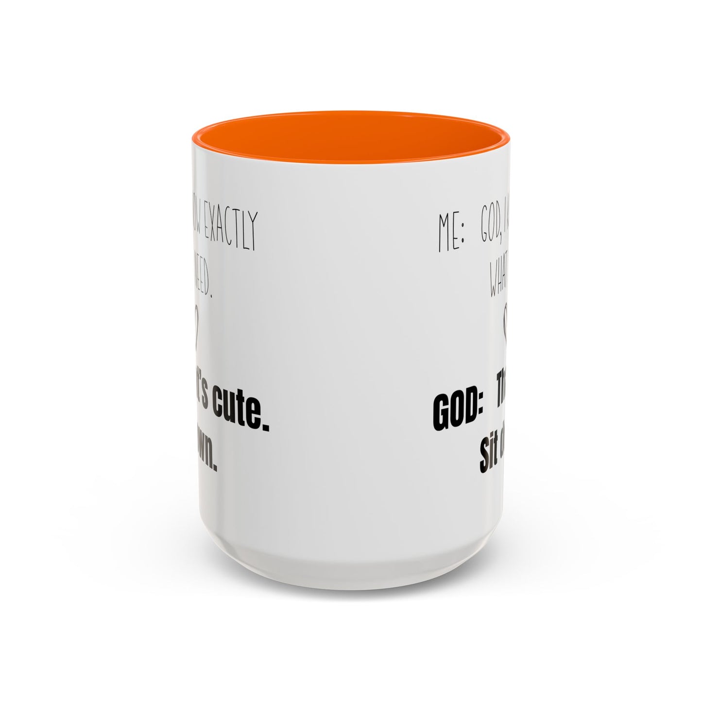 Me and God Mug, Funny Christian Mug, Gift for Christian Woman, Bible Study Mug, Christian Gift for Friend, Girlfriend Gift