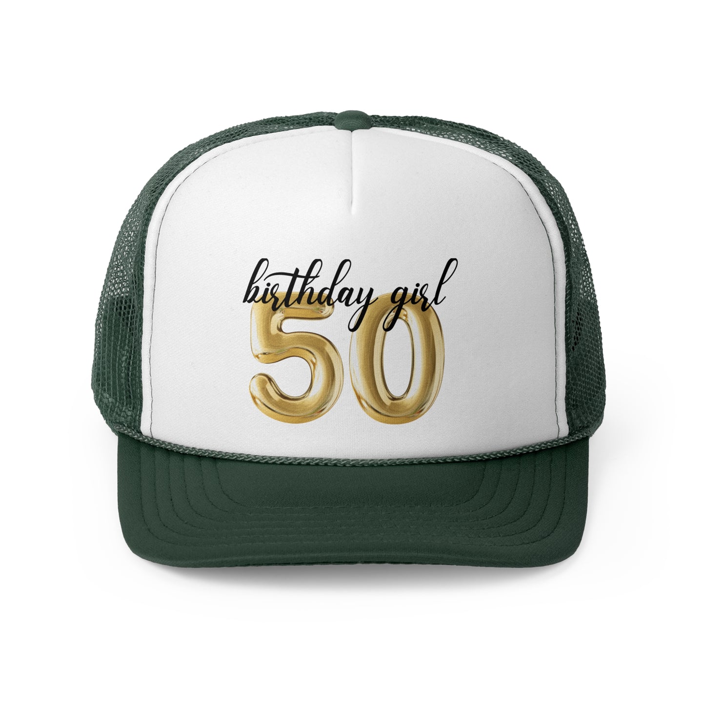 50th Birthday Girl Trucker Hat, 50th Birthday Crew Trucker Hats, Vintage 1975 Birthday Girls Trip Group Trucker Hats