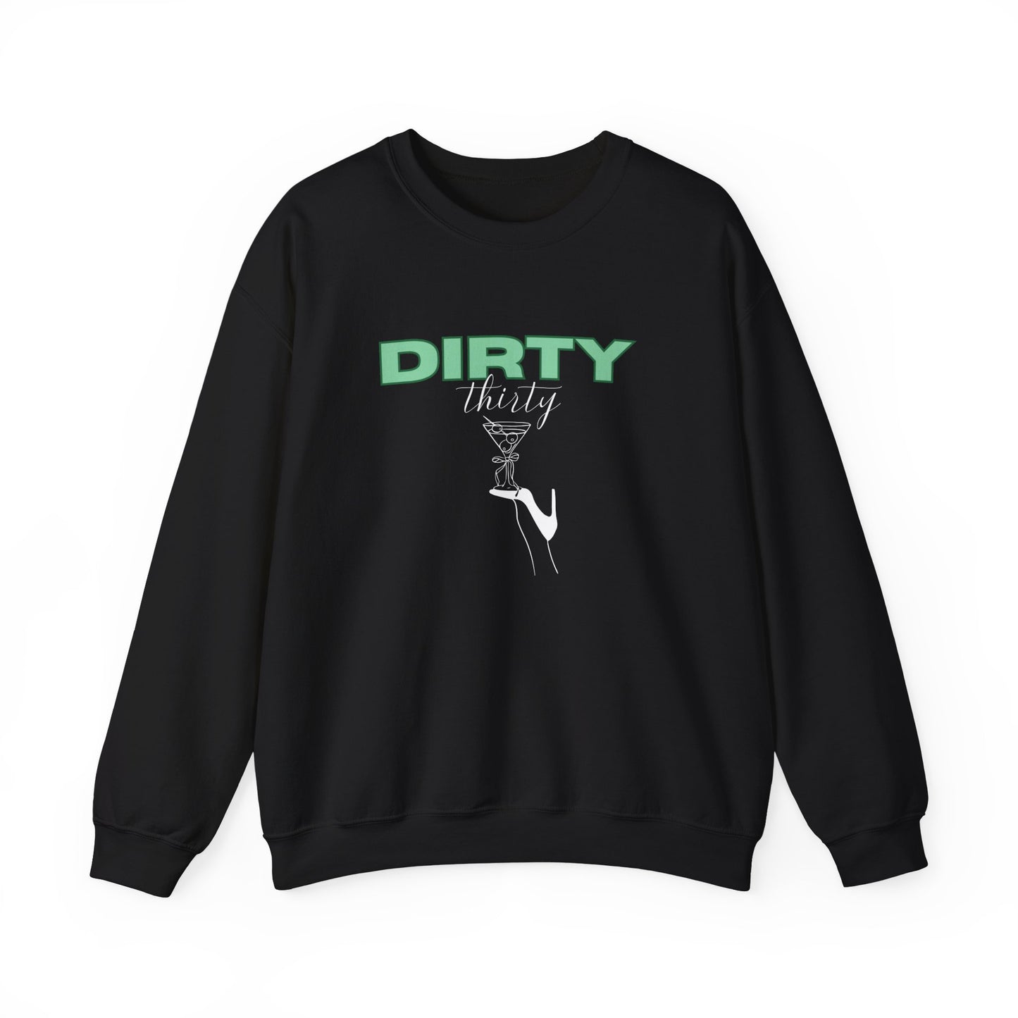 Dirty Thirty Martini 30th Birthday Shirt Gift for 30th Birthday Milestone 1995 Birthday Lime Cream 2025 Color of the Year Gift for Her