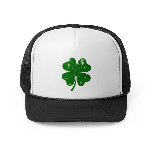 Shamrock Trucker Hat, St Patrick's Day Trucker Hat, Shamrock Trucker Cap, St Paddy's Day Hat, Day Drinking Hat
