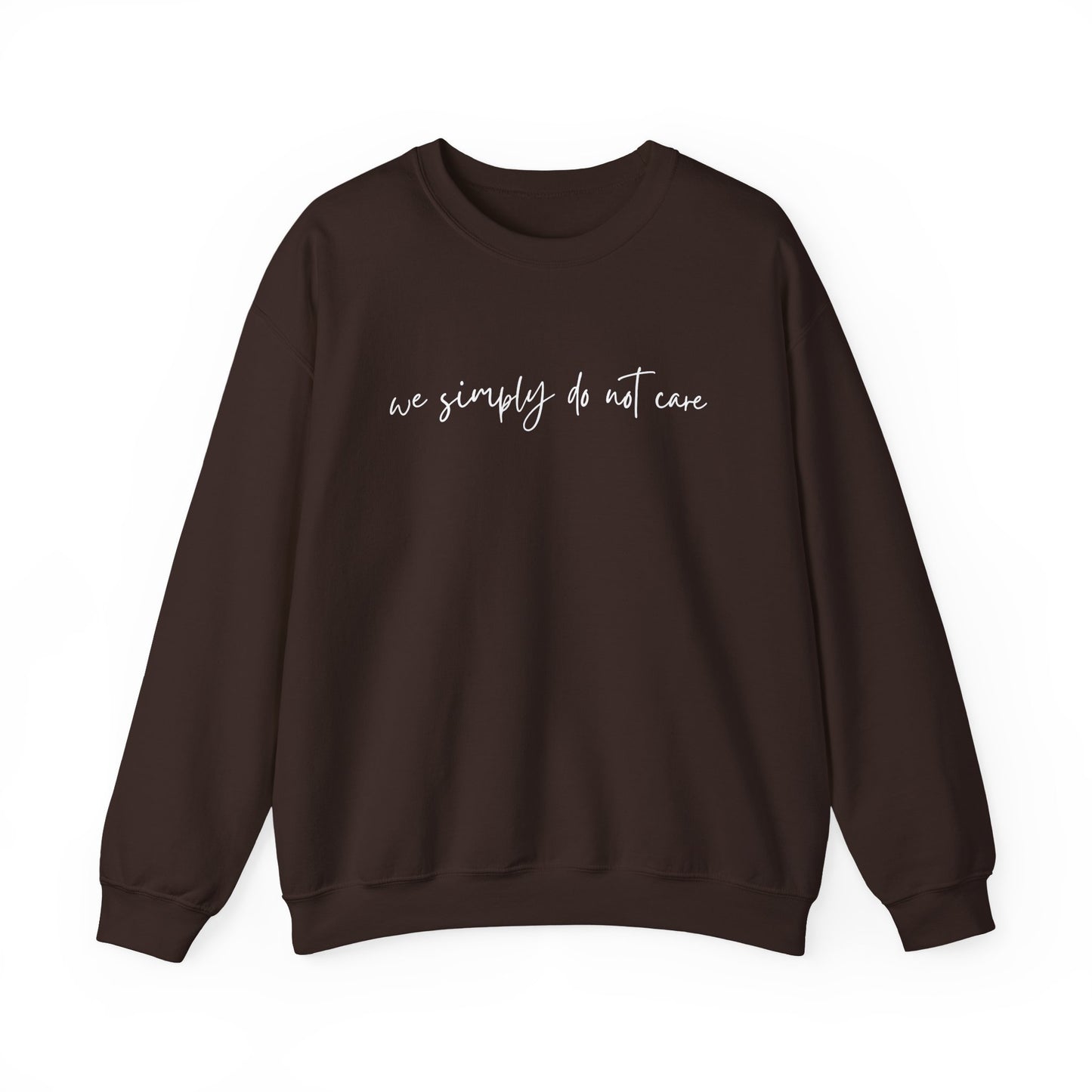 We Simply Do Not Care Sweatshirt, WDNC Club Funny Menopause Perimenopause Gift for Her Gift for Friends Birthday Gift for Mom