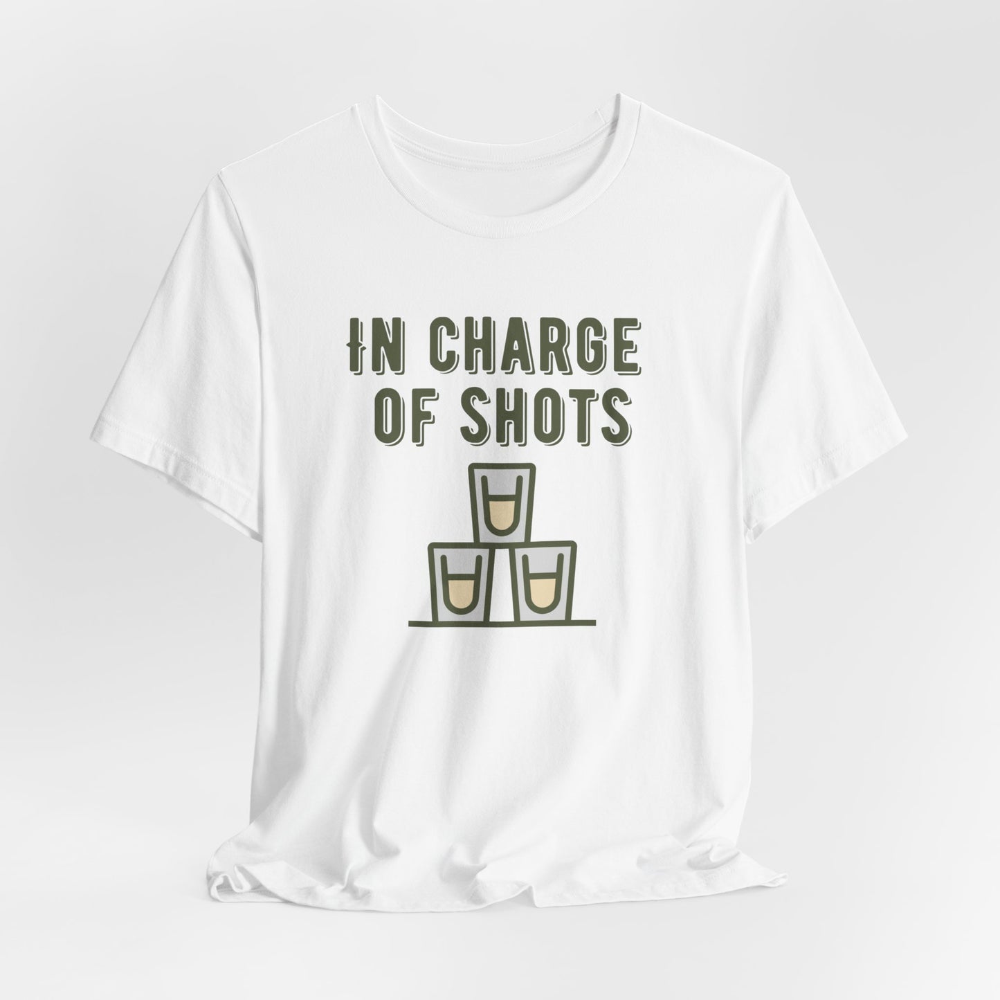 In Charge of Shots Birthday Party Group Shirts, Birthday Crew Shirts, Funny Birthday shirts, Girls Trip Shirts for Birthday